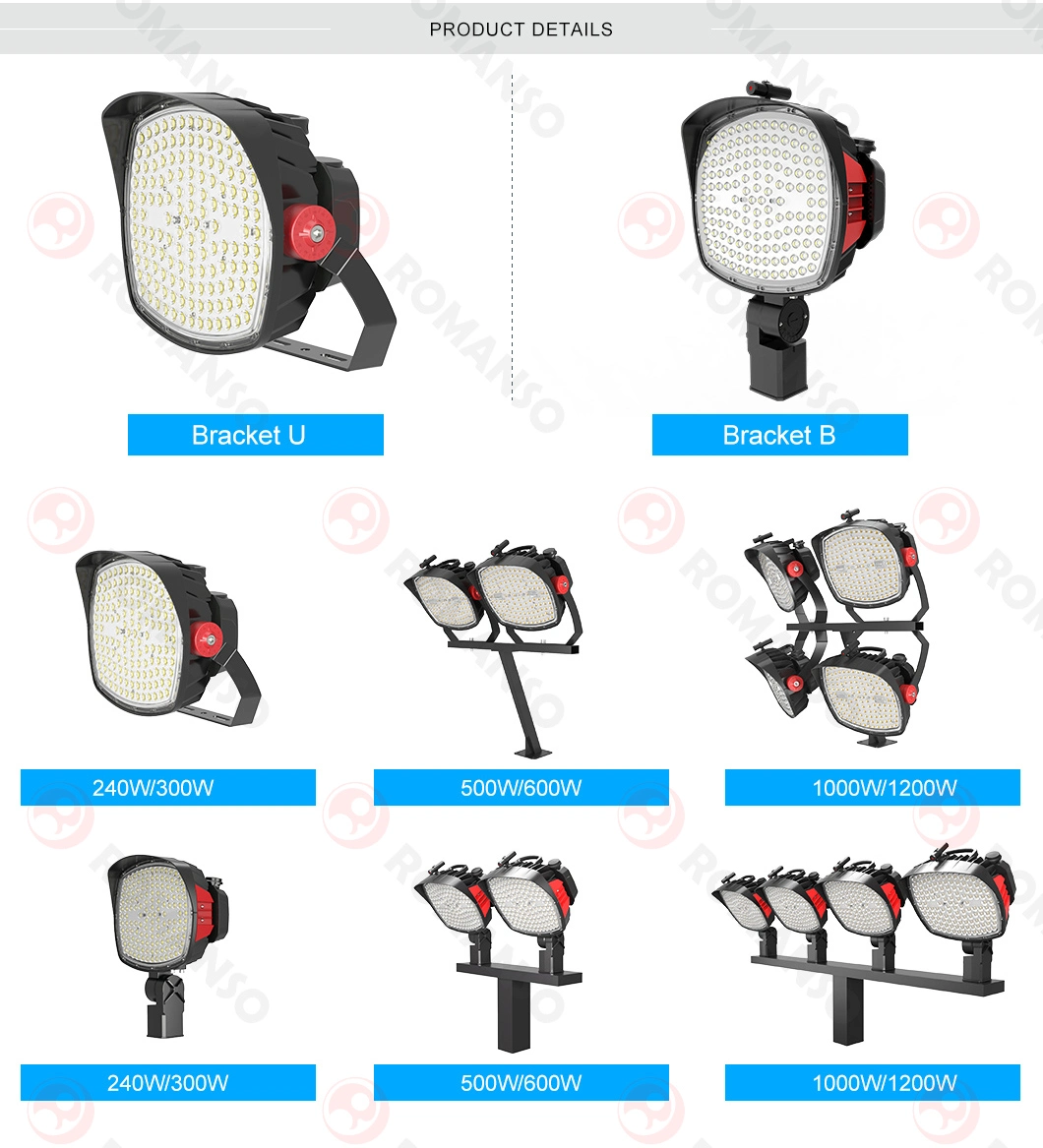 IP66 Waterproof Outdoor Stadium Flood Lighting