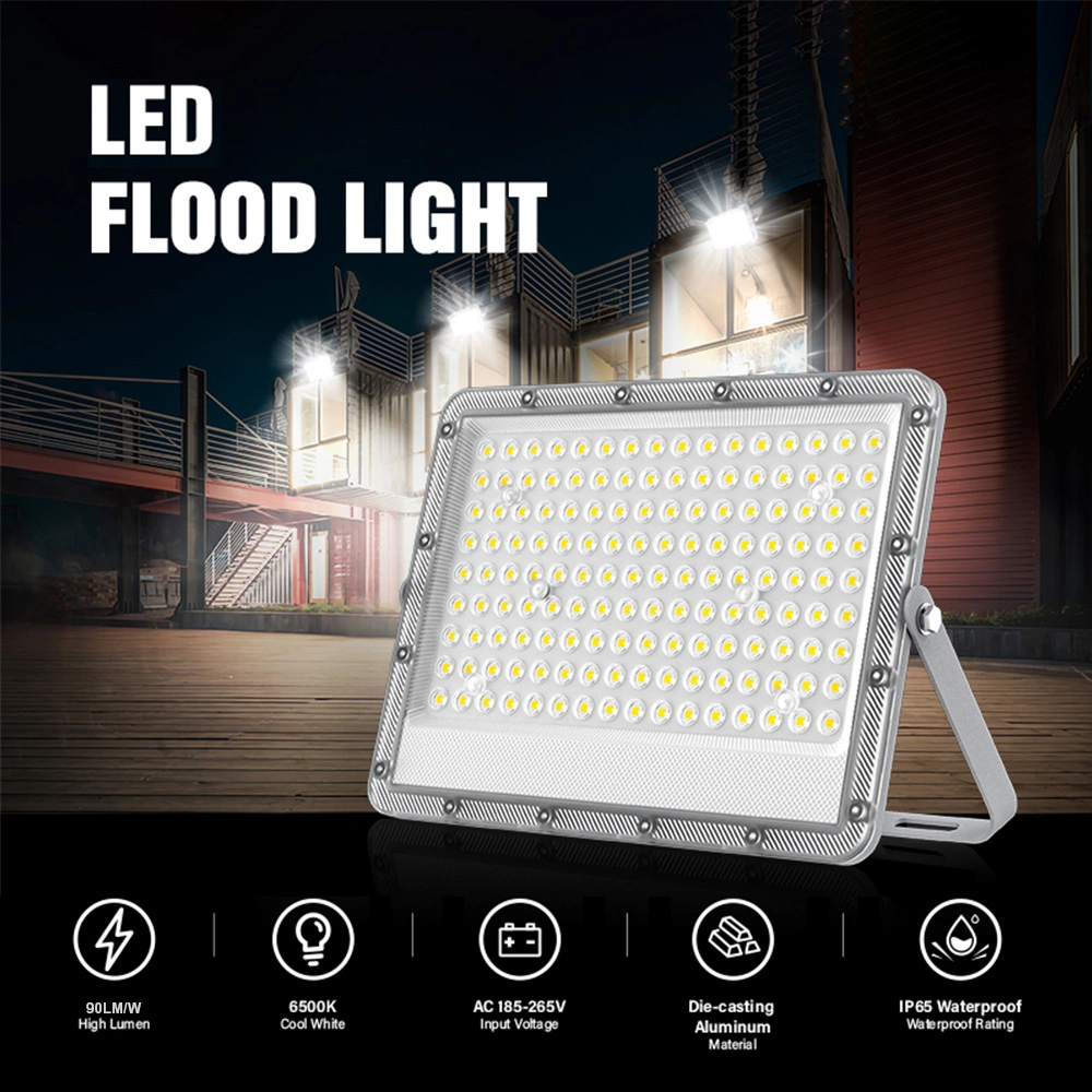 2023 New High Pressure Sodium SMD Waterproof High Power LED Flood Light 20W 30W 50W 100W 150W 200W